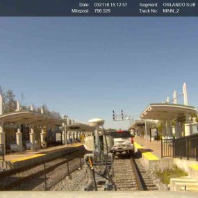 The picture is from the new Transit Line in Orlando. LKO/L-KOPIA superimpose laser heading info for each jpeg and video.